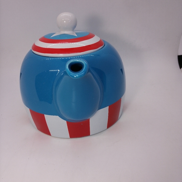 Marvel Captain America Teapot Avengers Hero China - Picture 3 of 4